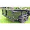 Image 24 : 2018 Heavy Duty Dump Trailer w/ Ramps 14' L, 6' Wide (Works Great - See Video)