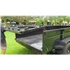 Image 31 : 2018 Heavy Duty Dump Trailer w/ Ramps 14' L, 6' Wide (Works Great - See Video)