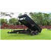 Image 35 : 2018 Heavy Duty Dump Trailer w/ Ramps 14' L, 6' Wide (Works Great - See Video)