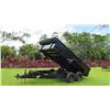 Image 36 : 2018 Heavy Duty Dump Trailer w/ Ramps 14' L, 6' Wide (Works Great - See Video)