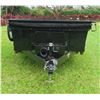 Image 3 : 2018 Heavy Duty Dump Trailer w/ Ramps 14' L, 6' Wide (Works Great - See Video)