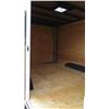 Image 10 : 2019 Tandem Axle Cargo Trailer 15'8" L, 8' W, Inside 6'9" H (Excellent Condition - See Video)