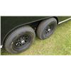 Image 22 : 2019 Tandem Axle Cargo Trailer 15'8" L, 8' W, Inside 6'9" H (Excellent Condition - See Video)