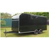 Image 2 : 2019 Tandem Axle Cargo Trailer 15'8" L, 8' W, Inside 6'9" H (Excellent Condition - See Video)