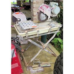 MK Diamond Products Tile Saw Model MK-101 w/ Folding Stand
