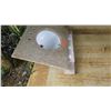 Image 3 : Stone Marble Design Round Sink w/ Sideboard
