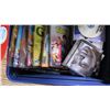 Image 2 : Bin of DVD Movies, CD's - Taxi, Hit & Run, etc