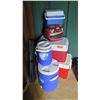 Image 1 : Qty 6 Coolers Ice Chests, Beverage Coolers - Coleman, Airlock, etc