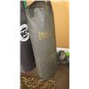 Image 3 : Qty 2 TK & Everlast Heavy Punching Bags w/ Misc Dumbbells, Weights & Bars
