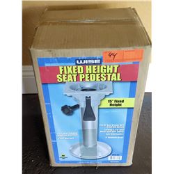 Wise 15" Fixed Height Seat Pedestal in Box