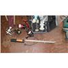 Image 2 : Large Fishing Lot - 8 Rods & Reels with 4 extra reels with bait bucket box of lines and rod holder.