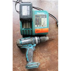 Makita DC18BA Concrete Steel BHP452 Hammer Drill w/ Charger