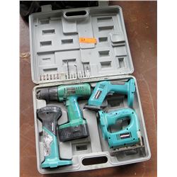 Craftsman Powermate Tool Set (Incomplete) -Jig-Saw, Impact Wrench, Etc