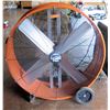 Image 1 : Max Air Pro Industrial Round Shop Fan on Wheels