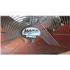 Image 2 : Max Air Pro Industrial Round Shop Fan on Wheels