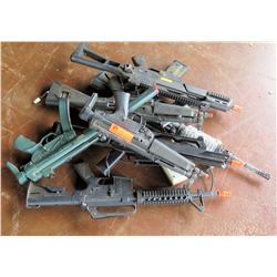 6 Spring/Electric Airsoft Rifles