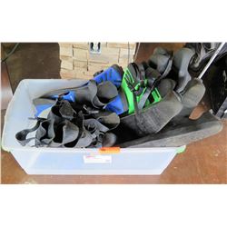 Bin Multiple Misc Dive Snorkel Fins - US Divers, etc