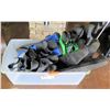 Image 1 : Bin Multiple Misc Dive Snorkel Fins - US Divers, etc
