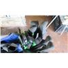Image 3 : Bin Multiple Misc Dive Snorkel Fins - US Divers, etc
