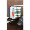 Image 2 : Golf Clubs - RamFX5 Titanium, White Steel with crate of over 350 golf balls.
