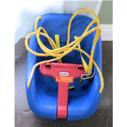 Little Tykes Blue Toddler Swing Chair Seat