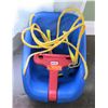 Image 1 : Little Tykes Blue Toddler Swing Chair Seat