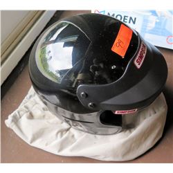 Simpson Black Full Face Motorcycle Helmet