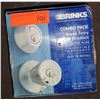 Image 1 : Brinks Security Combo Pack Entry & Deadbolt Keyed Alike Locks in Box