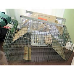 Multiple Misc Pet Dog Folding Kennels & Animal Trap