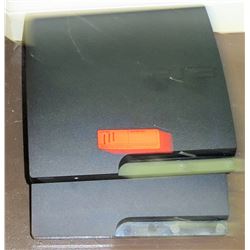 Two  Play Station 3 Game Units