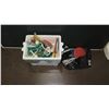 Image 3 : Ping Pong Table w/ Bin of Nets, Paddles, Balls, Accessories, etc