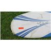 Image 3 : White Blue Stand Up Paddle Board SUP w/ 3 Fins