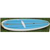 Image 1 : SP White Blue Stand Up Paddle Board SUP w/ 3 Fins