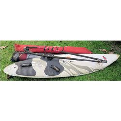 Dakine Naish Windsurfing Board with 2 sets of sails