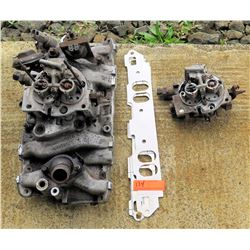 Intake Manifold Lot -Edelbrock Torker 3, Small Block Chevy  Etc