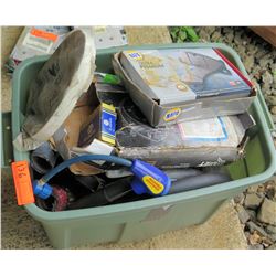 Bin Misc Parts - Napa Air Filters, U-Joints, Reusable Dispenser, etc