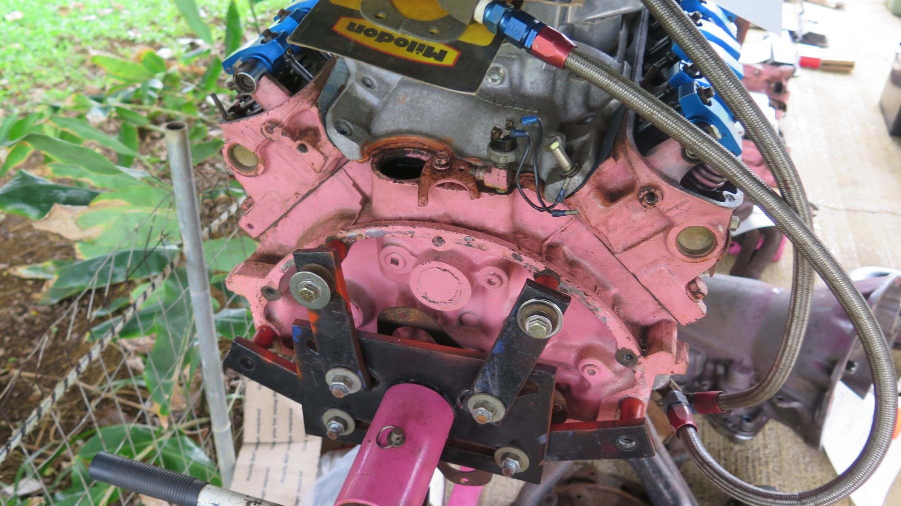 1969 Mopar 340 CIO High Performance 400 HP Supercharged Race Engine