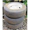 Image 1 : Qty 3 General Amer-TC 215/65R15 Tires on Rims