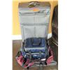 Image 1 : Lucas Gray Wheeled Suitcase w/ Handle, Vinyl Duffle, Canvas Bag