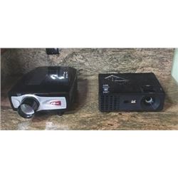 Qty 2 Projectors  VVME & Viewsonic - Working