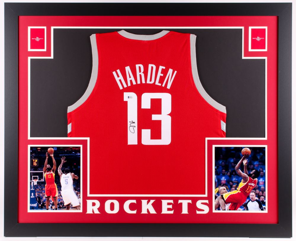 harden signed jersey