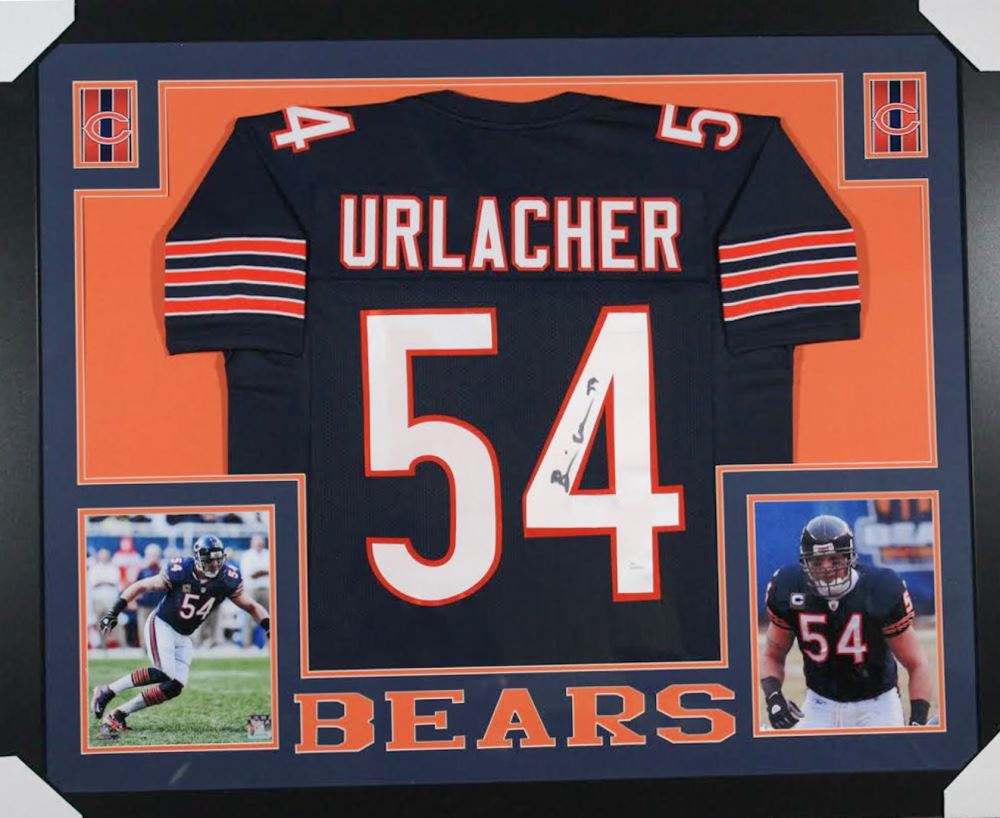 urlacher jersey signed