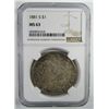Image 1 : 1881-S Morgan Silver Dollar $ NGC MS 63 Nicely Ton