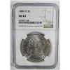 Image 1 : 1884-O Morgan Silver Dollar $ NGC MS 62