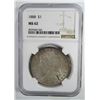 Image 1 : 1888-P Morgan Silver Dollar $ NGC MS 62 Lightly To