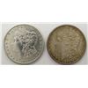 Image 1 : 1901-O & 1898 MORGAN SILVER DOLLARS AU/BU