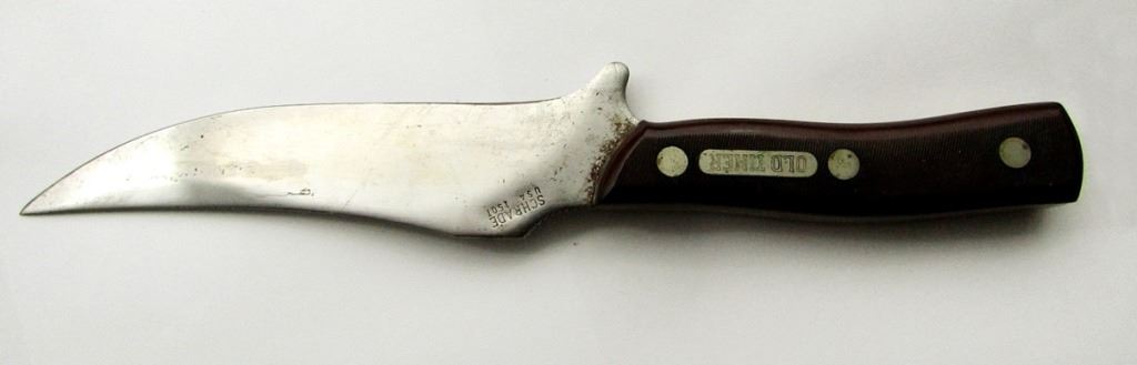 VINTAGE SCHADE USA OLD TIMER 150-T HUNTING KNIFE