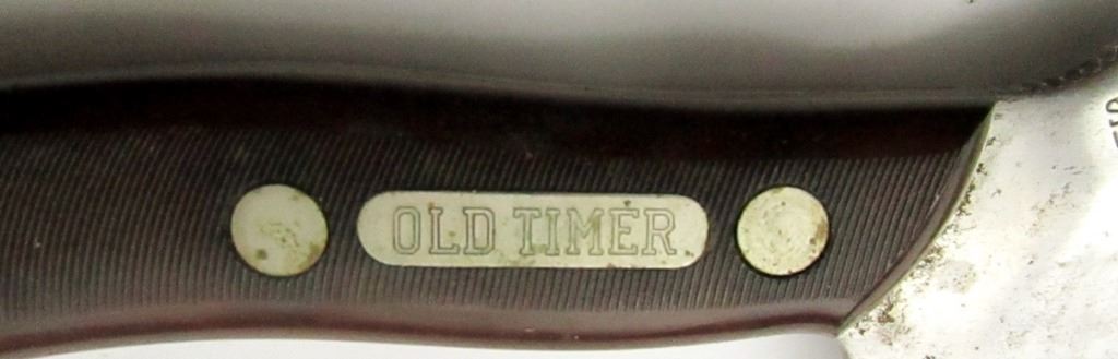 VINTAGE SCHADE USA OLD TIMER 150-T HUNTING KNIFE