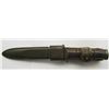 Image 1 : WWII US M3 UTICA FIGHTING KNIFE WITH FLAMING BOMB