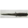 Image 4 : WWII US M3 UTICA FIGHTING KNIFE WITH FLAMING BOMB